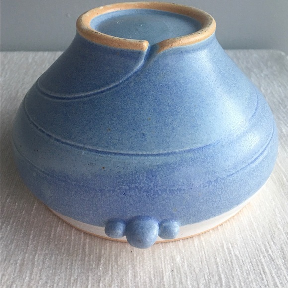 HANDMADE porcelain covered dish - Picture 4 of 6